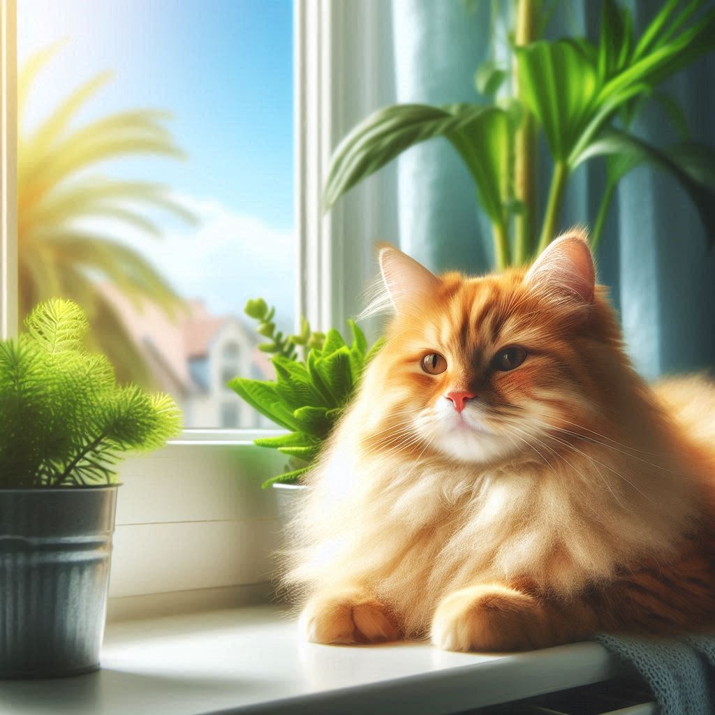 プロンプト:猫