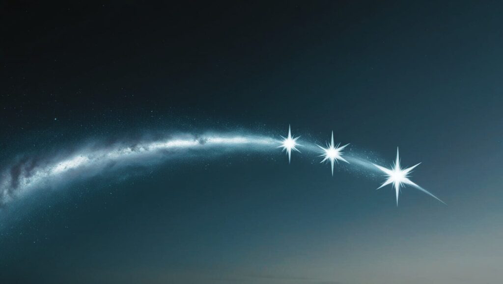 流れ星が伝える3つのメッセージ