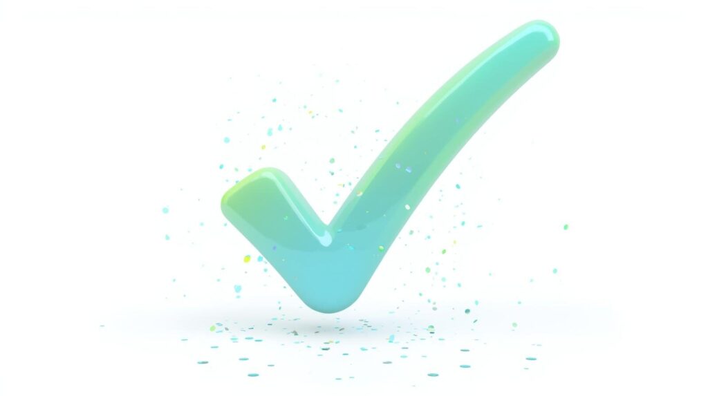 Chromeのキャッシュクリア手順が完了し、設定が最適化されたことを示すチェックマークのイラスト
